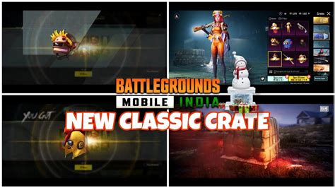 New Classic Crate Opening Bgmi New Classic Crate In Bgmi Bgmi