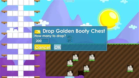 Growtopia Opening 210 Golden Booty Chests GHC YouTube