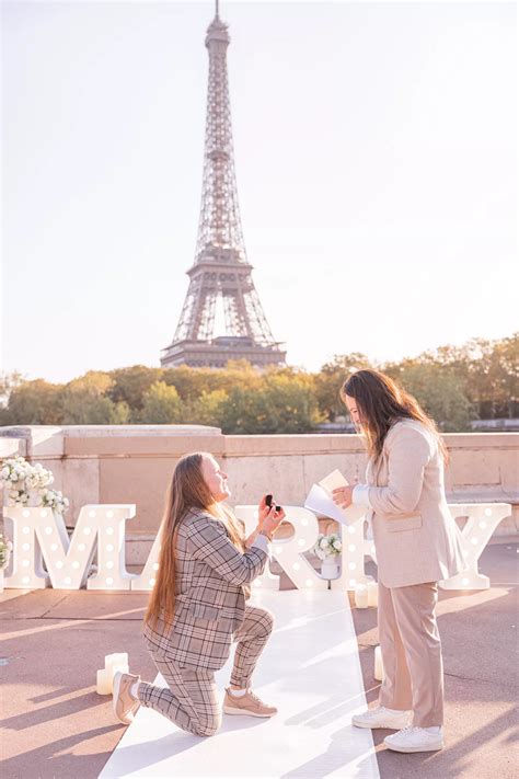 Marry Me Letters Gay Proposal Paris Best Proposal In Paris