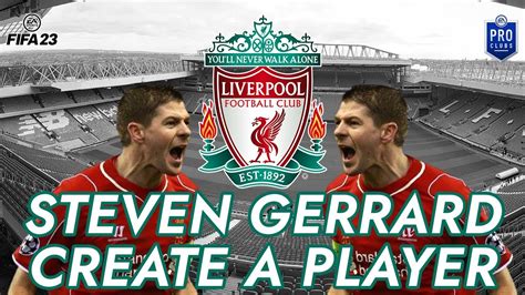 Virtual Pro Look Alike Fifa Steven Gerrard Youtube