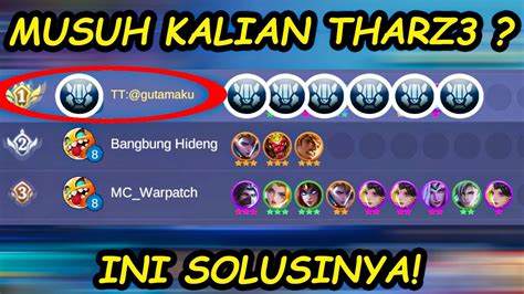 CARA COUNTER THARZ SKILL 3 DI PATCH SEKARANG DIJAMIN BERHASIL YouTube