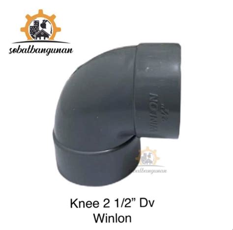 KNEE 2 1 2 Inch WINLON DV Keni PVC Fitting Pipa Elbow Lazada