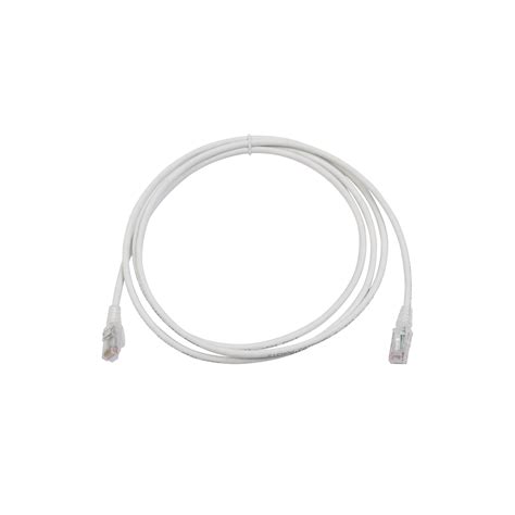 Patch Cord MC6 Modular Cat6 UTP CM LS0H 7ft Color Blanco Versión