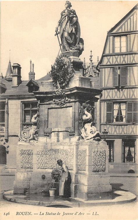 Rouen La Statue De Jeanne D Arc Rouen Cartorum