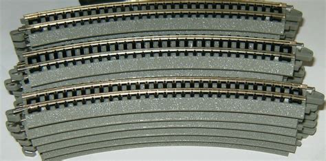 Bachmann N Scale Nickel Silver Ez Radius Curve Gray Road