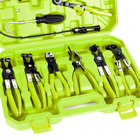 FASTPRO Automotive Repair Tools Kit with Plastic Toolbox Storage Case ...