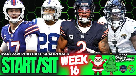 Fantasy Football Must Start Or Must Sit Week Rbs Wrs Qbs