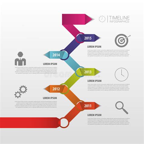 公司infographic Timelineandmilestone的报告 向量例证 插画 包括有 性能 报表 56766251