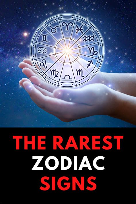 The Rarest Zodiac Signs: Is It You? - Insight state