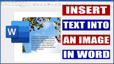 How To Put Image Inside Text In Microsoft Word How To Put Image In