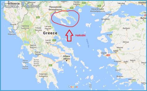 Where is Halkidiki? | Map of Halkidiki | Travel to Halkidiki - TravelsFinders.Com