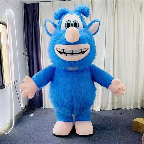 Booba Buba costume Booba Buba inflatable costume adult pink/white/blue ...