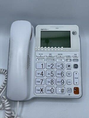 At T Cl Corded Standard Phone W Answering System Backlit Display