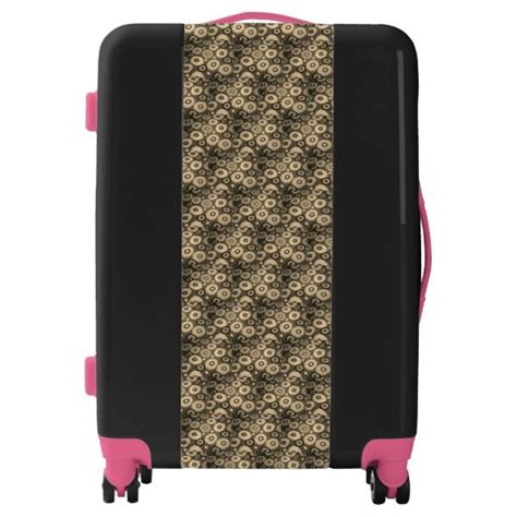 Floral Waves Design Luggage Luggage Travel Accessories Travel Luggage American Brand Wave