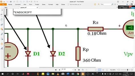 Solar Panel Array Simulation In Proteus Youtube