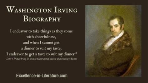 Washington Irving Biography - Excellence in Literature