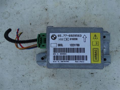 MODUŁ SENSOR PODUSZEK AIRBAG 6929563 BMW E65 E66 6929563 za 24 99 zł z