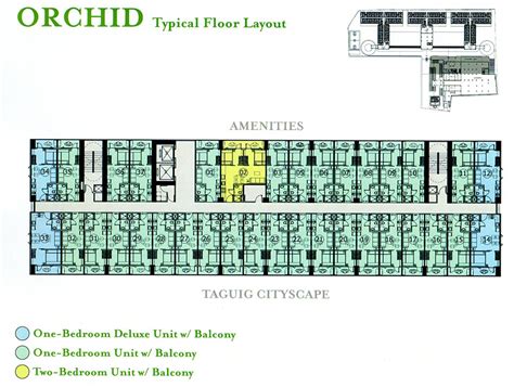 Grace Residences by SMDC (Taguig City): Floor Plans & Unit Layout