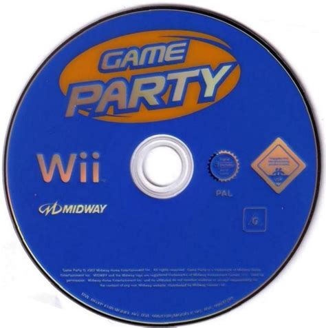 Game Party 2007 Wii Box Cover Art Mobygames