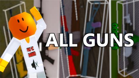 ALL GUNS IN OHIO ROBLOX YouTube