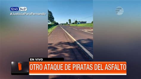 Telefuturo On Twitter Otro Ataque De Piratas Del Asfalto En San