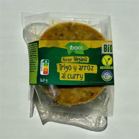 Vemondo Veggieburger Trigo Y Arroz Al Curry Reviews Abillion