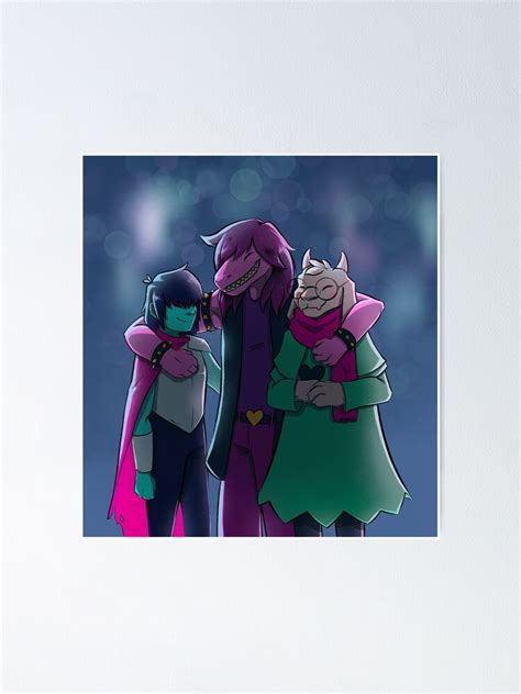 Deltarune Poster For Sale By Milocole Redbubble