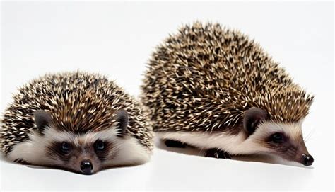 Premium AI Image | Hedgehog isolated on white