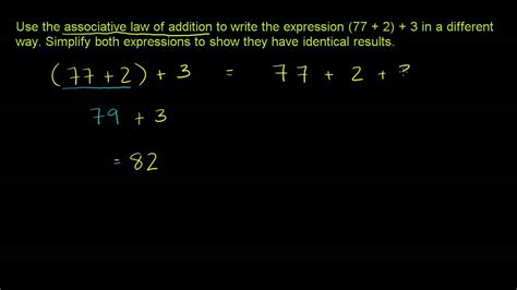 Proprieta Associativa Delladdizione Youtube