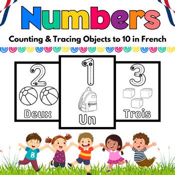 Counting Coloring Tracing French Numbers To Printable Math