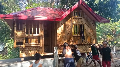 Aircon Type 6x12ft 1room Bahay Kubo Yero Roofing Youtube