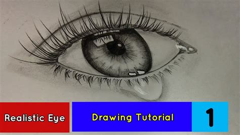 How To Draw Tears In Eye For Beginners Shade A Realistic Eye With