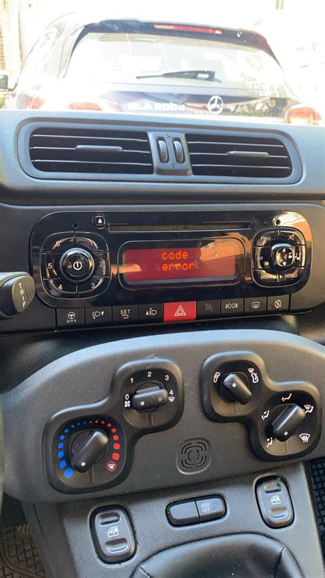 Codice Autoradio Continental Fiat Panda 3 Serie 312 Codice Radio