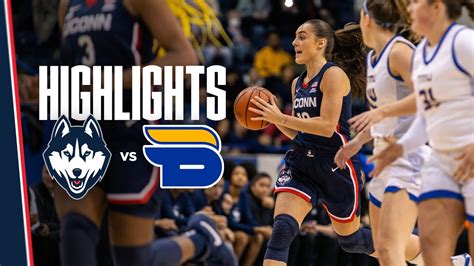 HIGHLIGHTS | UConn Women’s Basketball vs. Toronto Metropolitan - YouTube