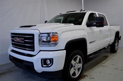 New 2018 Gmc Sierra 2500hd Slt All Terrain Duramax Crew Cab Gaz Summit White 81368 0