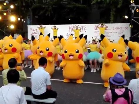 Dance Pikachu Outbreak Chu YouTube