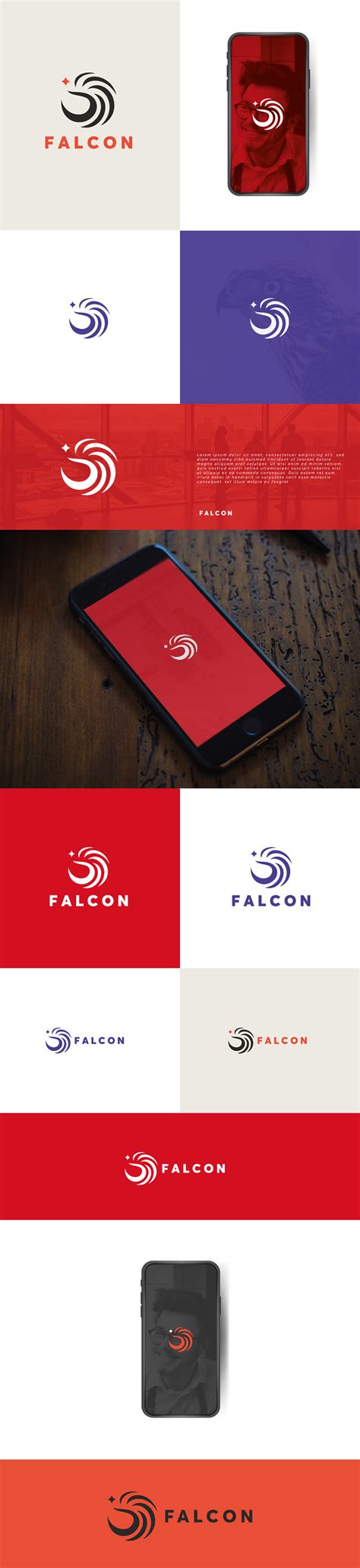 Falcon Logo on Behance