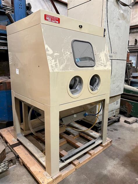 Used, Media Blast & Abrasive Model N200 4848 Blast Cabinet | Harris