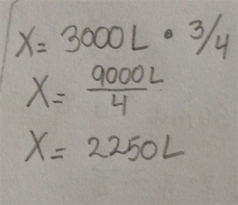 Solved B Una Alberca Tiene Una Capacidad De 3000 Litros Sjse