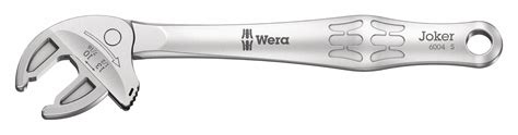 Wera Steel Satin Chrome Adjustable Wrench Xx