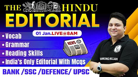 The Hindu Editorial Analysis L Jan L The Hindu Analysis The