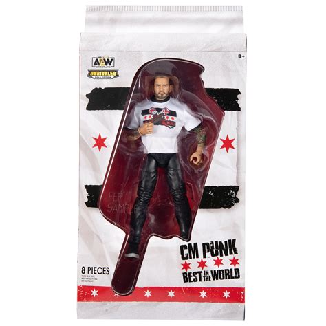 First Dance Cm Punk Aew Ringside Exclusive Jazwares Aew Toy Wrestling