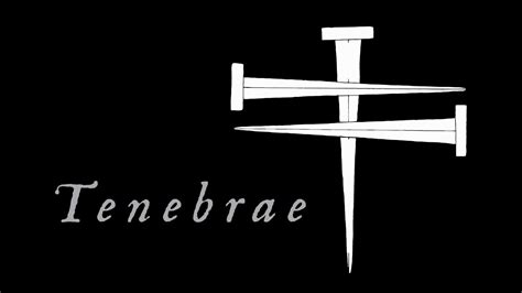 Tenebrae Service A Service Of Shadows For Holy Week Youtube