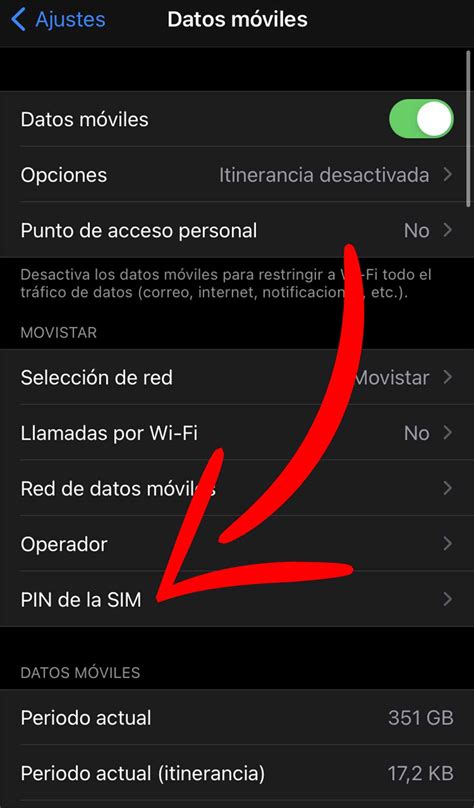 Cómo cambiar el PIN de la SIM iPhone y Android