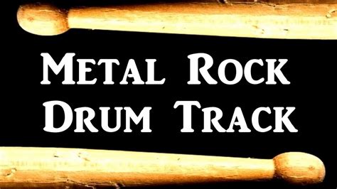 Hard Rock Metal Drum Beat Bpm Drum Track Loop Youtube