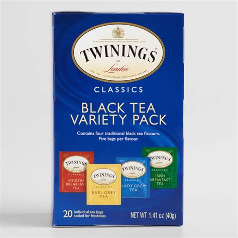 Twinings Black Tea Variety Pack Set Of 6 By World Market Tea