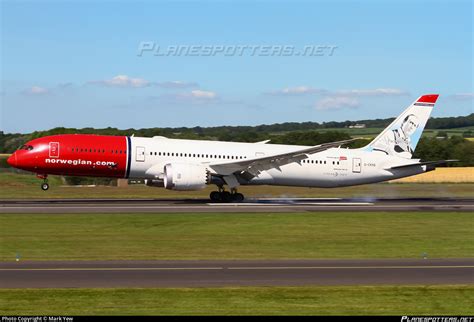 G Ckog Norwegian Air Uk Boeing 787 9 Dreamliner Photo By Mark Yew Id