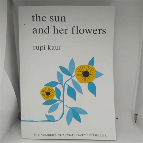 The Sun And Her Flowers Rupi Kaur English Shopee Singapore