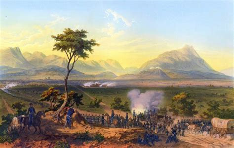 Invasión Estadounidense De 1847 Batalla De Monterrey Carl Nebel