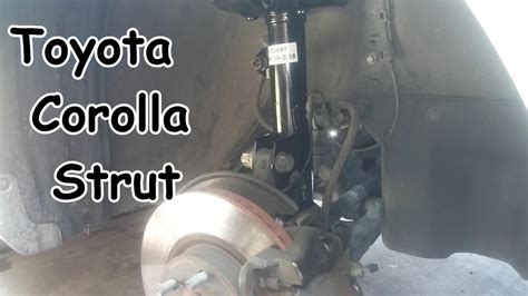 Replace Struts On Toyota Corolla